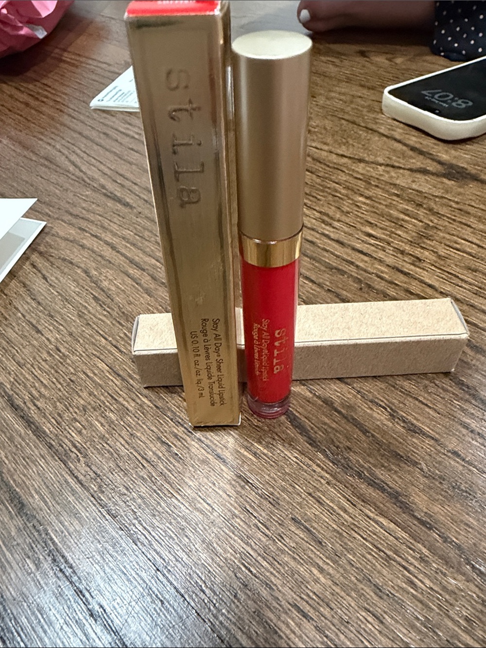 Stila Stay All Day Liquid Lipgloss- Sheer Sorriso